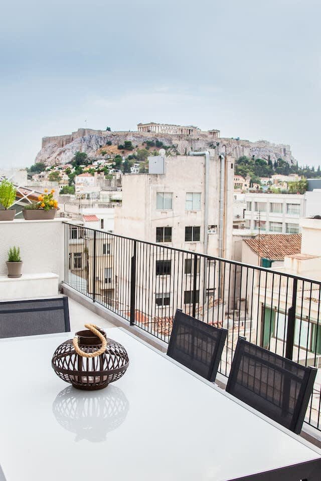 Fresh Look at Modern Luxury Central Acropolis View Penthouse