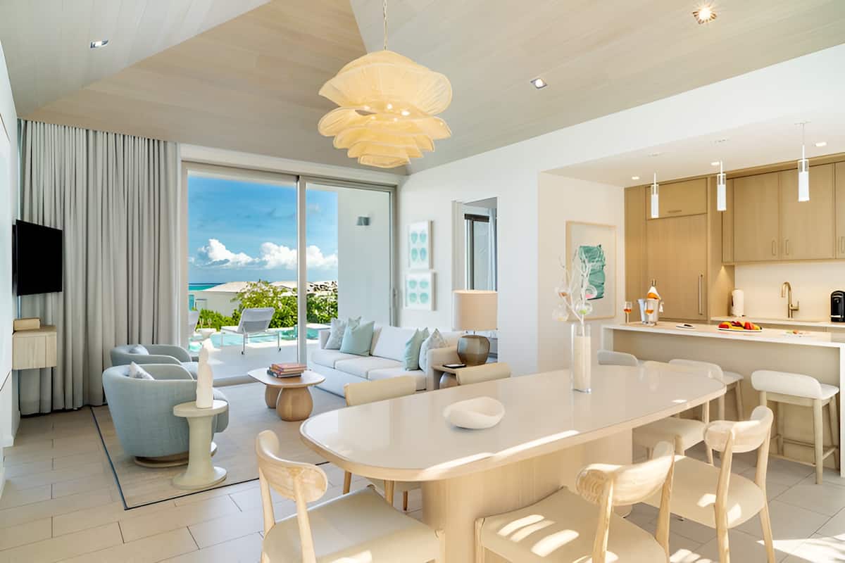 Serenity Awaits in a Modern Villa Steps from Beach