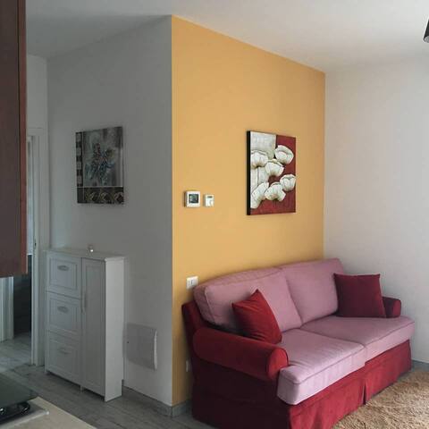 Two-roomed with terrace near Milan Monza (app 13)