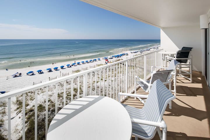 The Palms 505, Gulf Front, Beach Service Included - Fort Walton Beach, FL