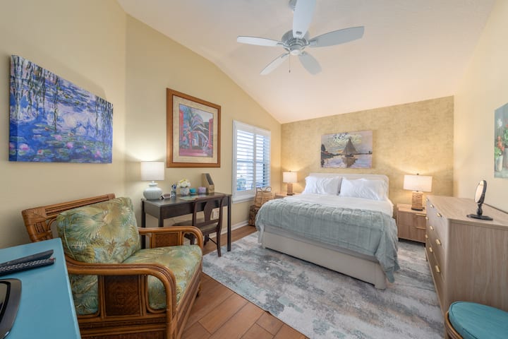 Spavaća soba za goste br. 1 - bračni krevet (širine 150-179 cm) - TV ravnog ekrana