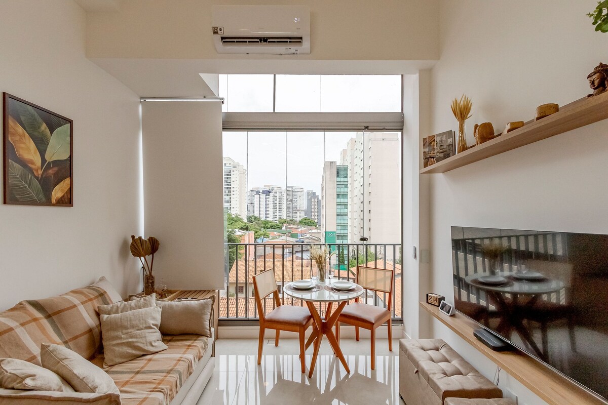 Magnifique studio avec mezzanine et piscine sur le toit - Airbnb