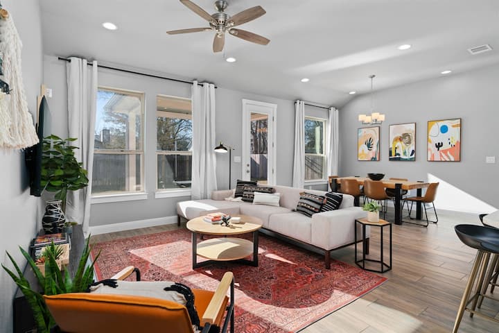 *Luxe Boho Chic5br*woodbine*round Rock*kalahari* - Round Rock