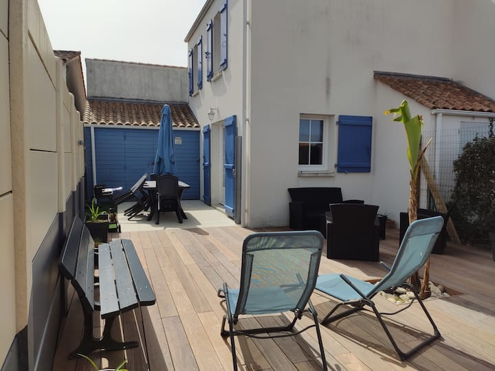 Maison Proche Plage, Terrasse, Parking, Wifi - La Tranche-sur-Mer