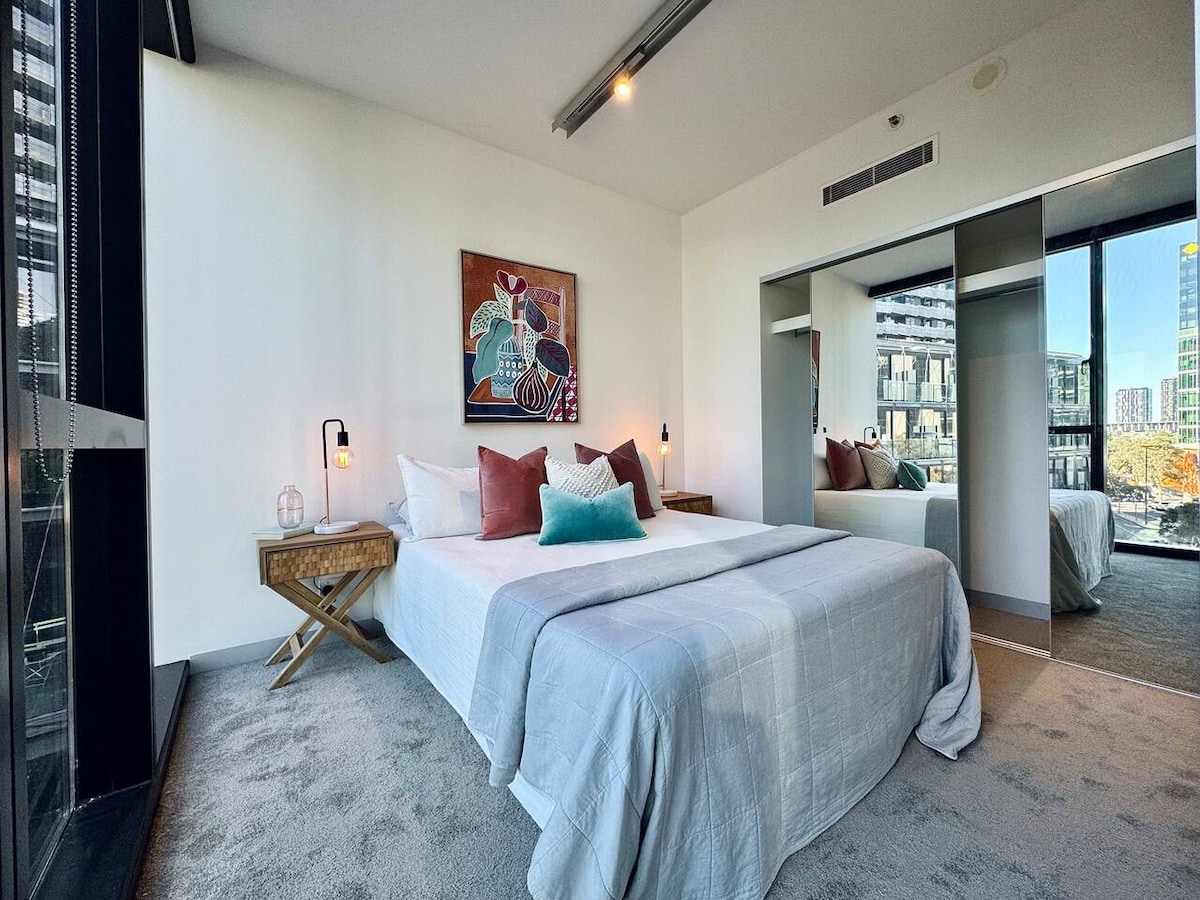 Nice 2B Apt near Marvel Stadium Southern Cross - Airbnb