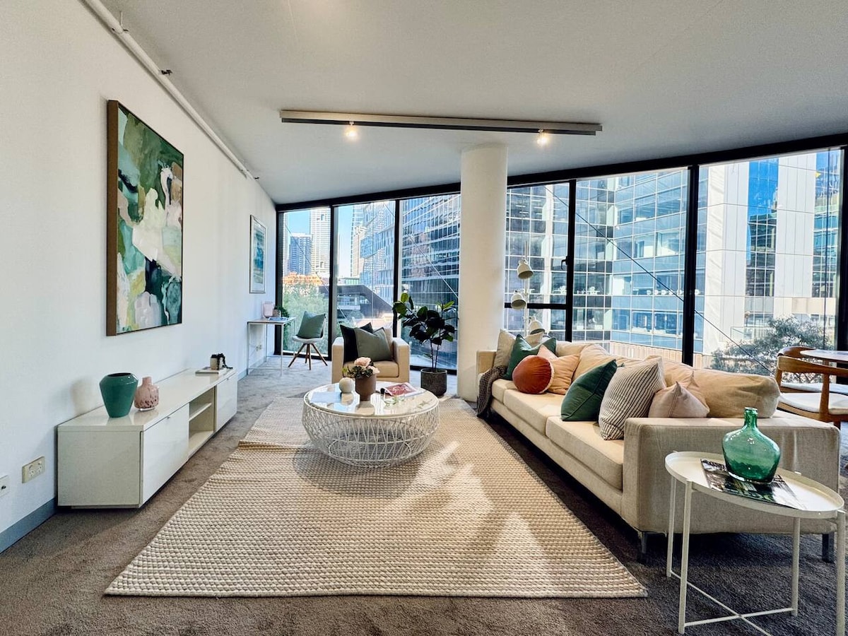 Nice 2B Apt near Marvel Stadium Southern Cross - Airbnb