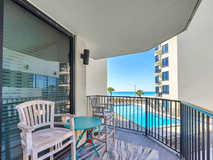 Gulf And Pool Views-1br-pool-sunbird 212e - Panama City Beach, FL