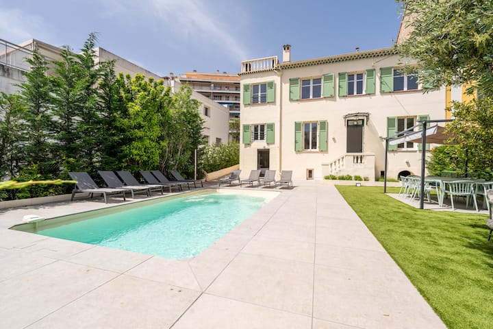 Villa Rosoliel - 5 Chambres - Piscine - Cannes