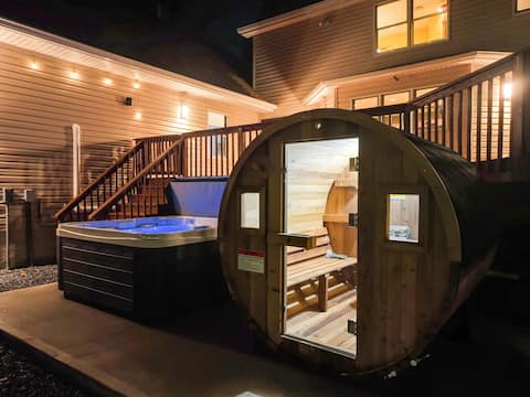 Lux Group Retreat w/Swim Spa, Game Lounge, Theater