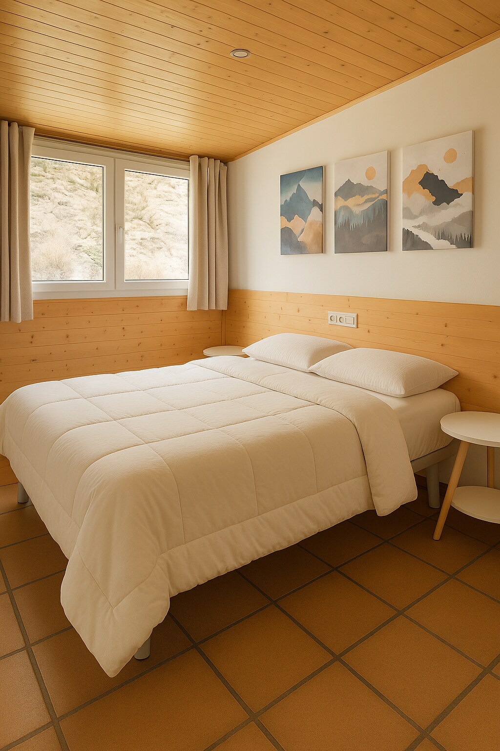 Habitación Doble Matrimonial - Albergues en renta en Sierra Nevada