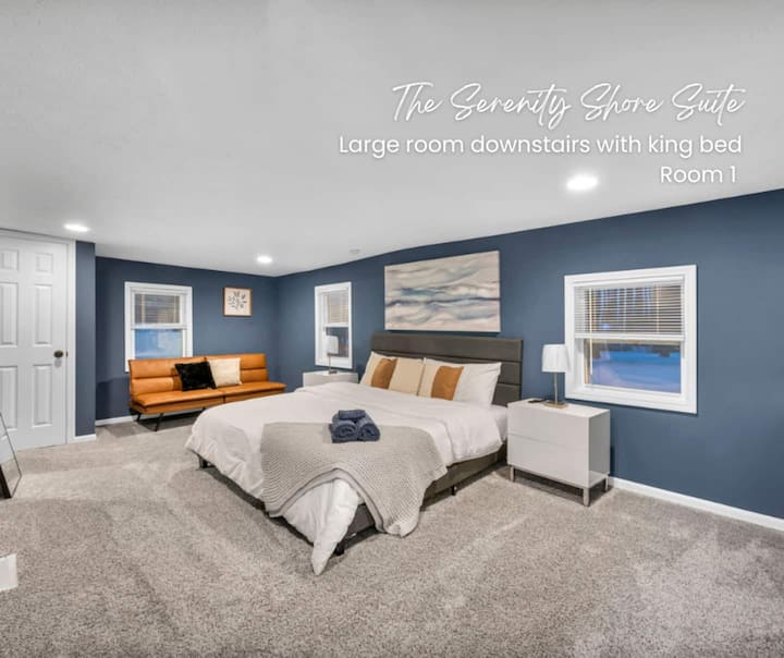 Serenity Suite Room Near Ix Center & Cle Airport - Cleveland, OH