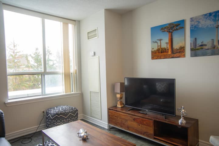 Stylish One-bedroom Stay Markham - Toronto