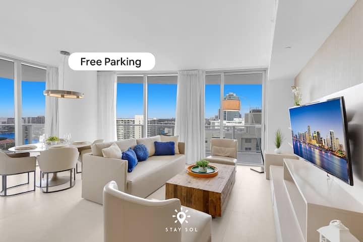 Free Parking  Seabreeze 1br  Ocean View Balcony - Aventura, FL