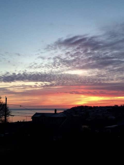 Hillside Ocean View 2BR with Private Beach Access