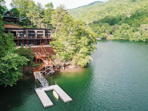 New Perspective Cabin Rental on Lake Nantahala