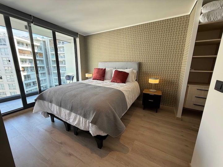 Stylish 1-br Urban Oasis For 3 In Las Condes - Vitacura