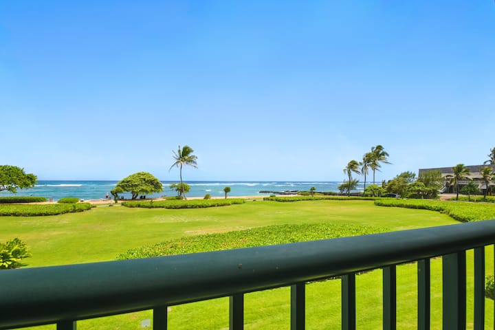 G201 Extra Large Corner Ocean View Suite With Ac! - Lihue, HI