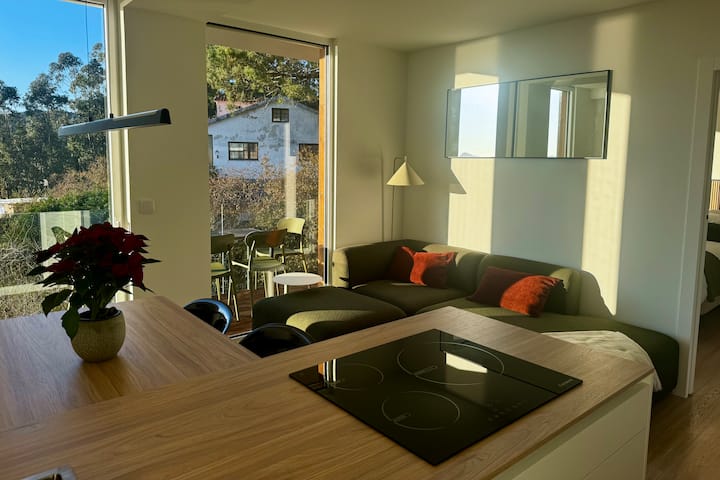 Sea View Apartment With Pool In The Rías Baixas - Cangas