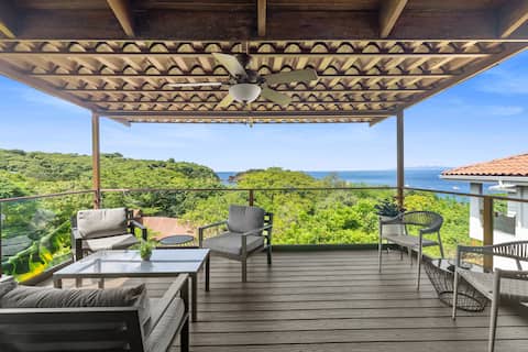 Ocotal Villa | Walk to Beach + Golf Cart Friendly