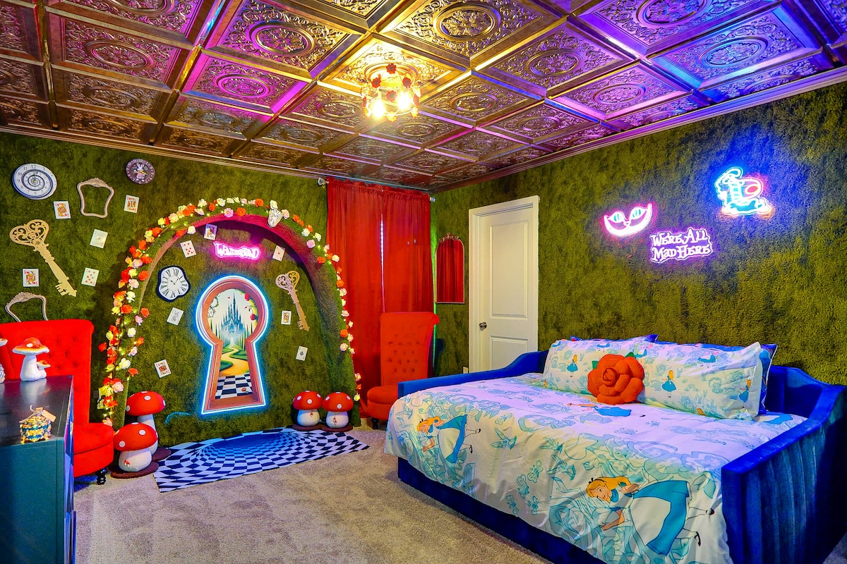 Спална соба „Алиса во земјата на чудата“