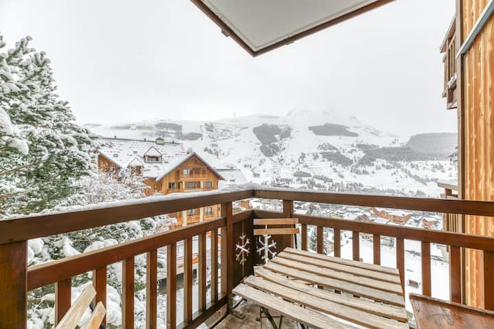 Appart Cosy, Vue Sur La Montagne - Les Deux Alpes