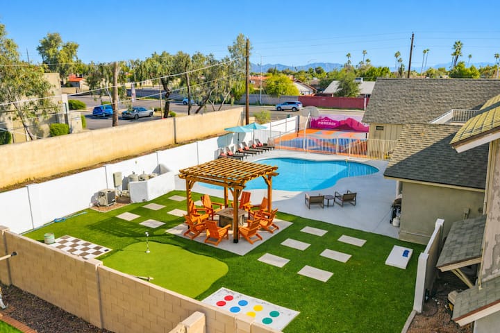 Mega Mesa Retreat: Heated Pool, Spa & Pickle Ball - Arizona