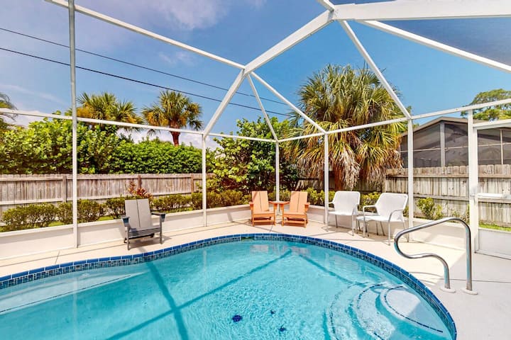 Sebastian Escape W/ Private Pool & Patio! - Sebastián, FL