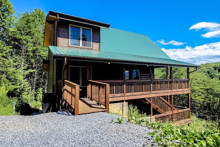 Hillside Cabin Escape・hot Tub・ada Accessible・views - Townsend, TN