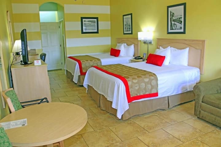 2 Queen Suite | Ramada South Padre | Near Beach - South Padre Island