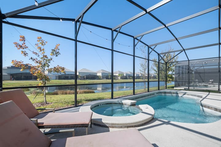 12bd - Sleeps 31 - Pool - Bbq - Game Room - Movies - Kissimmee, FL