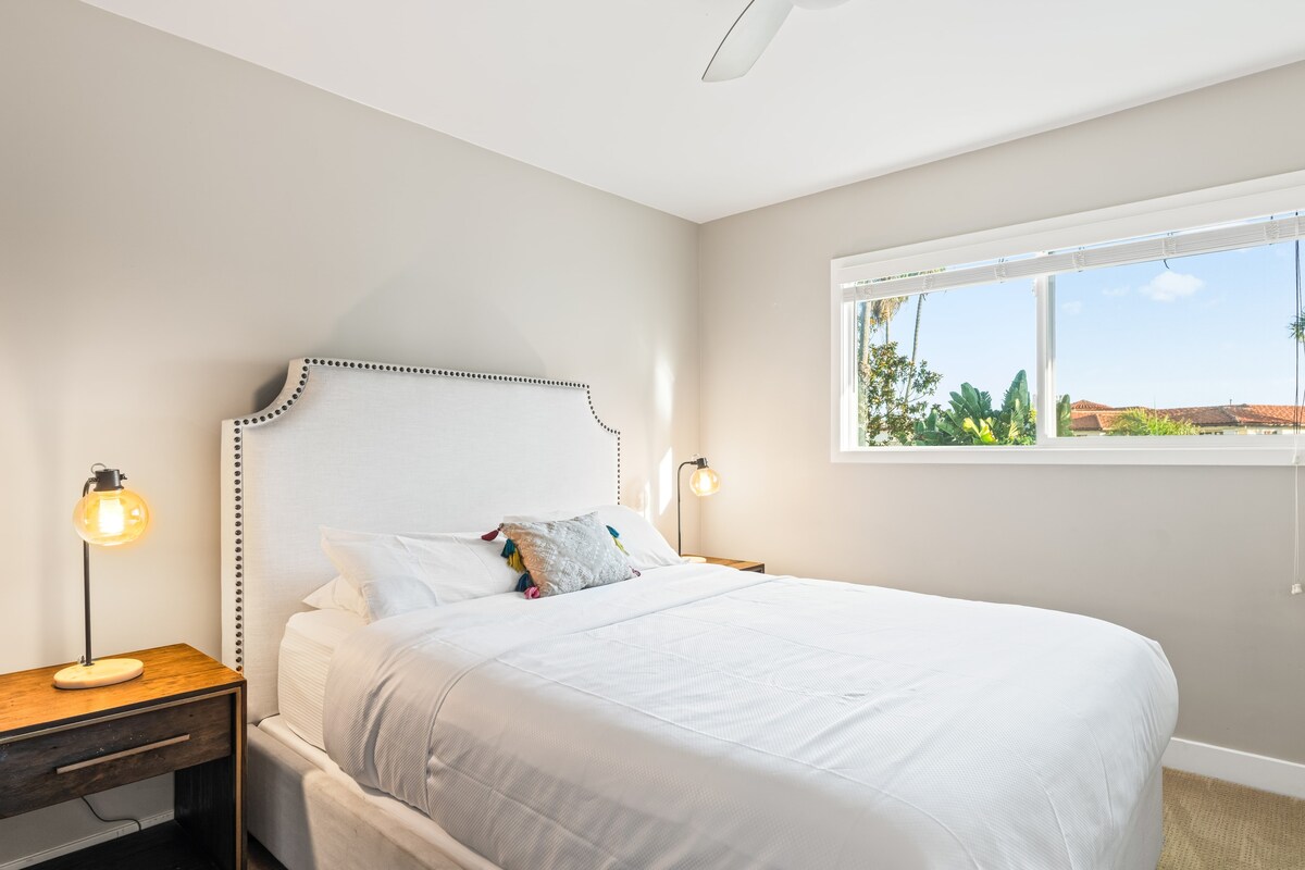 Nyumba ya 2: Chumba cha kulala cha 3 kina kitanda aina ya queen.