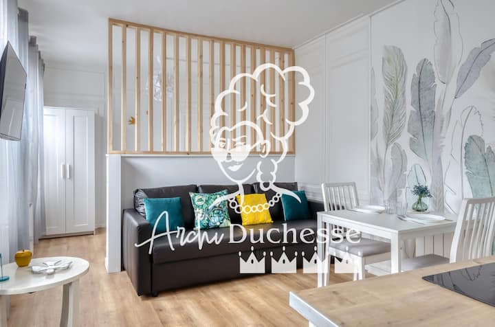 Blue Bird Charmant Studio Avec Place De Parking - Rouen