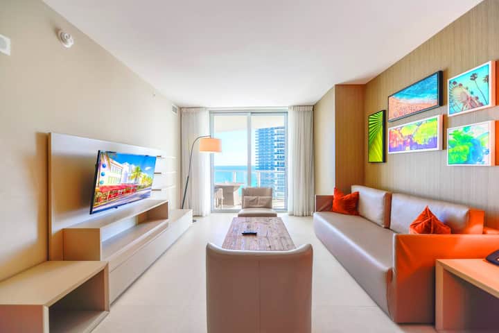 Lyfe 1br | Pool & Spa | 25min To Miami Stadium - Aventura