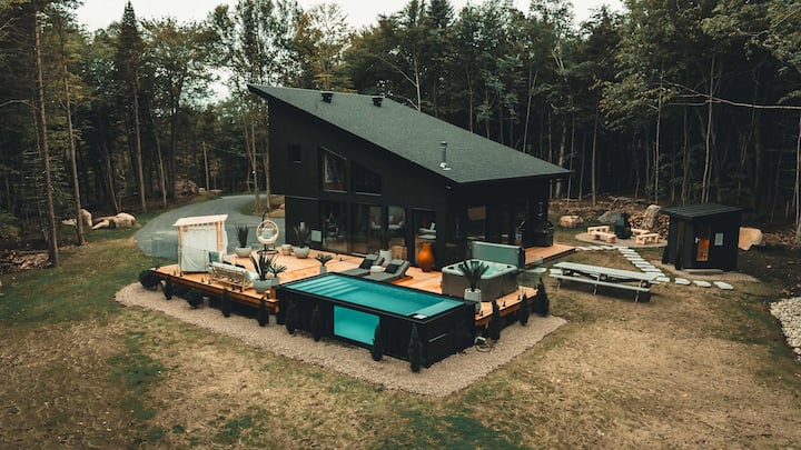 Zen House Double 4 & 6 - Villas Et Spas - Saint-Sauveur