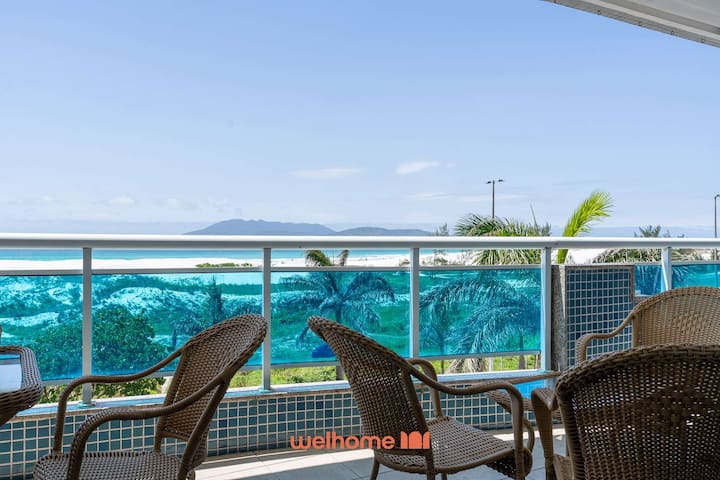 Apto Em Cabo Frio Em Frente A Praia Com Varanda - Cabo Frio