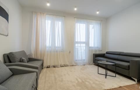 Top performing Airbnb: Sosnowiec Leisure Apartment in Szopienice Burowiec