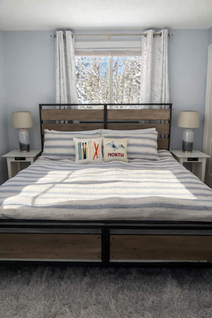 Comfortable bedroom designed for restful nights and peaceful mornings.