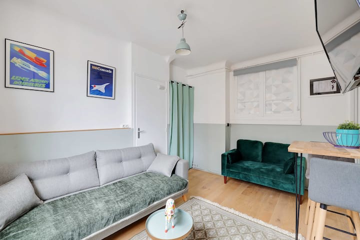 Cosy Studio 2p - Sacré Coeur - Batignolles - France
