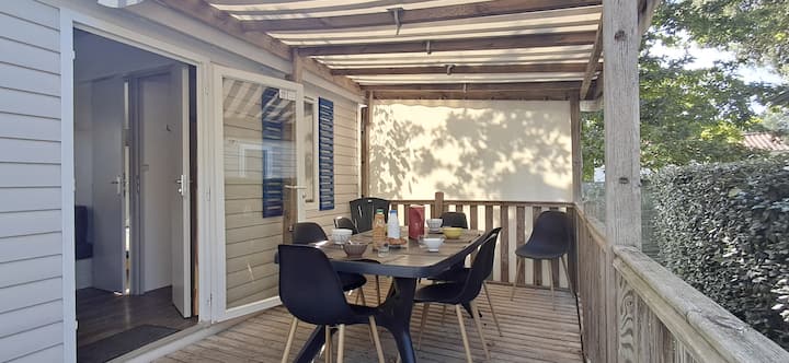 Boheme Mobilhome 6 Pers Piscine Linge Inclus - Saint-Hilaire-de-Riez
