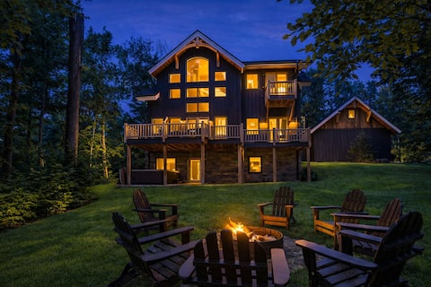 New! Modern Ski-In Ski-Out Sleeps 20 Sauna Hot Tub