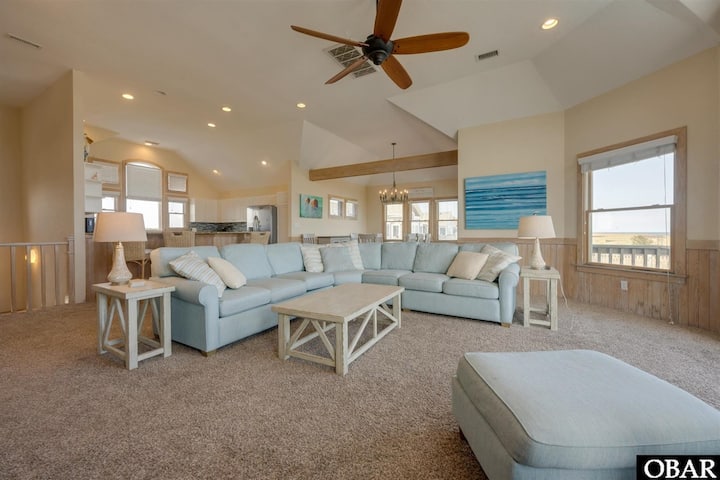 Ocean Front Oasis Full Remodel Hot Tub Heated Pool - Carova Beach, NC