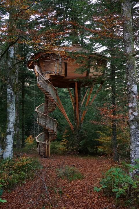 Méïzou des Puys tree house