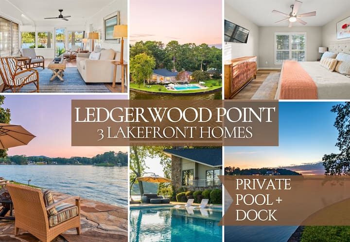3 Lakefront Homes | Private Pool | Private Dock - Arkansas