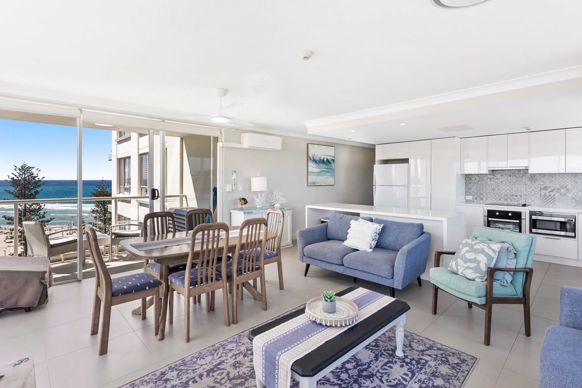 Fresh Look at 2 Bedroom Ocean View In Burleigh Beach Tower