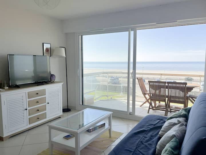 Vue Mer Imprenable | 2 Chambres | Balcon & Wifi - Le Touquet