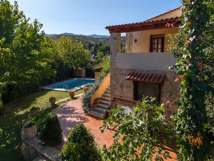 Skine Dream Villa, With Private Pool, Near Chania. - Crete