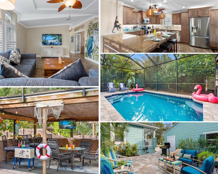 Amazing Heated & Screen Pool w/ Stunning Design! - Houses for Rent in ...