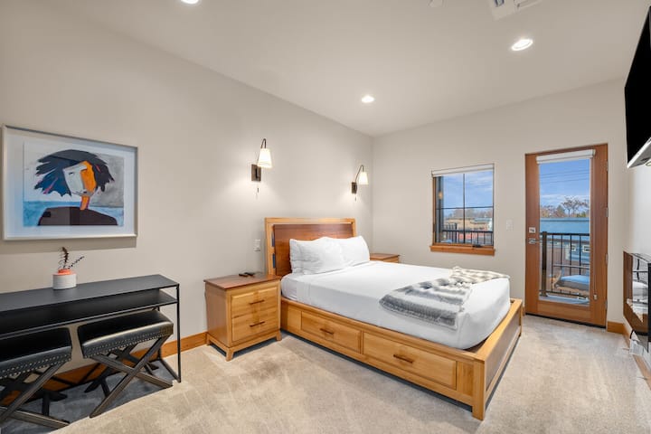 Dormitorio principal de Summit Suite.