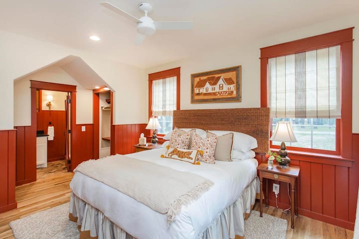 El cardenal: dormitorio 3: cama tamaño king con baño privado completo