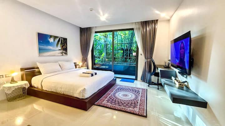 Emerald 312a - Studio Avec Balcon Et Piscine Parta - Patong Beach